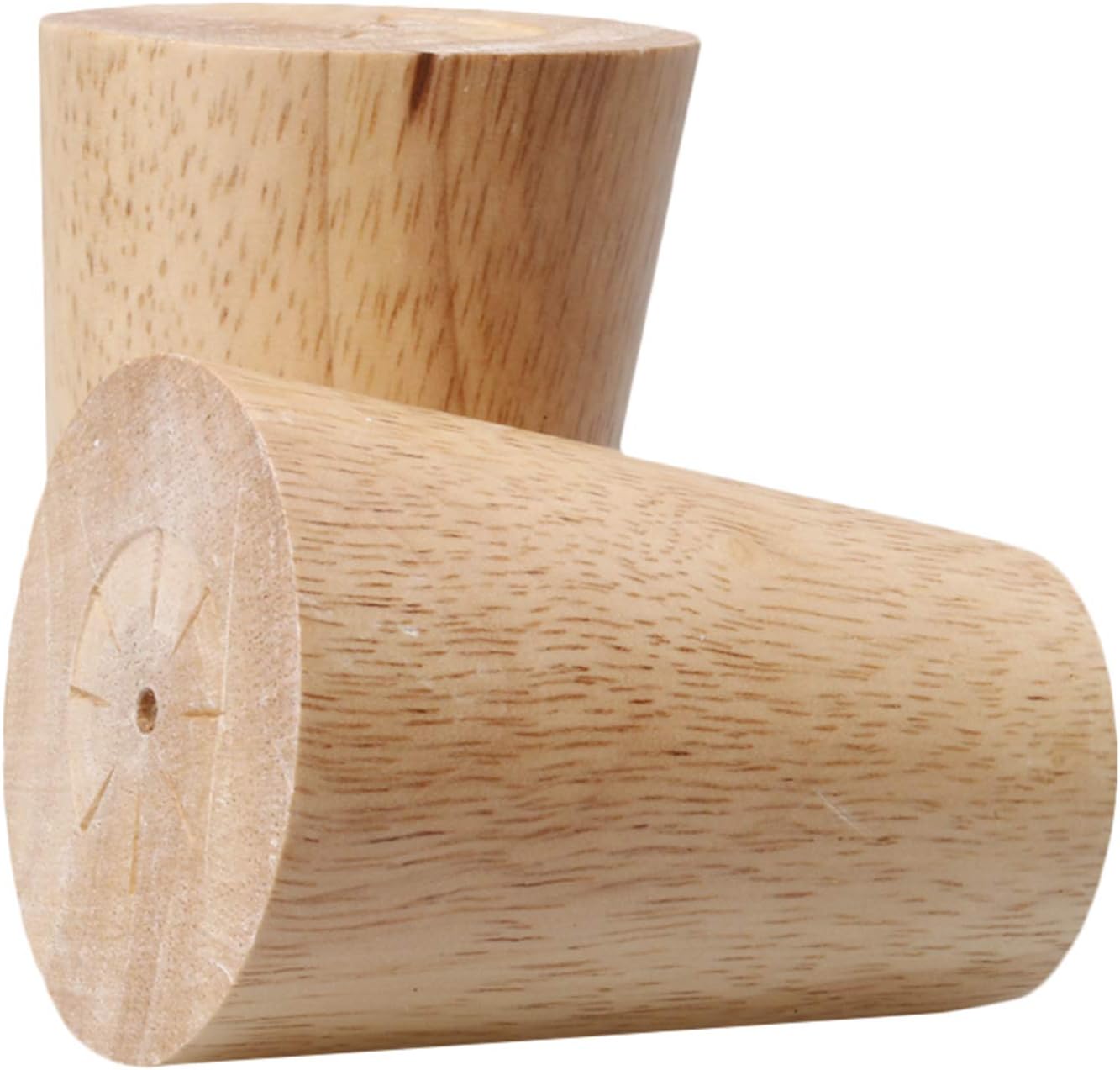 4PCS Sofa Legs 3inch Oka Wood Tapered Reliable Wood Furniture Cabinets Legs Sofa Feet
