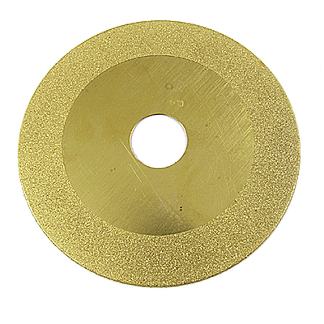 sourcingmap 4" Diamond Coated Glass Grinding Grind Disc Wheel Gold Tone