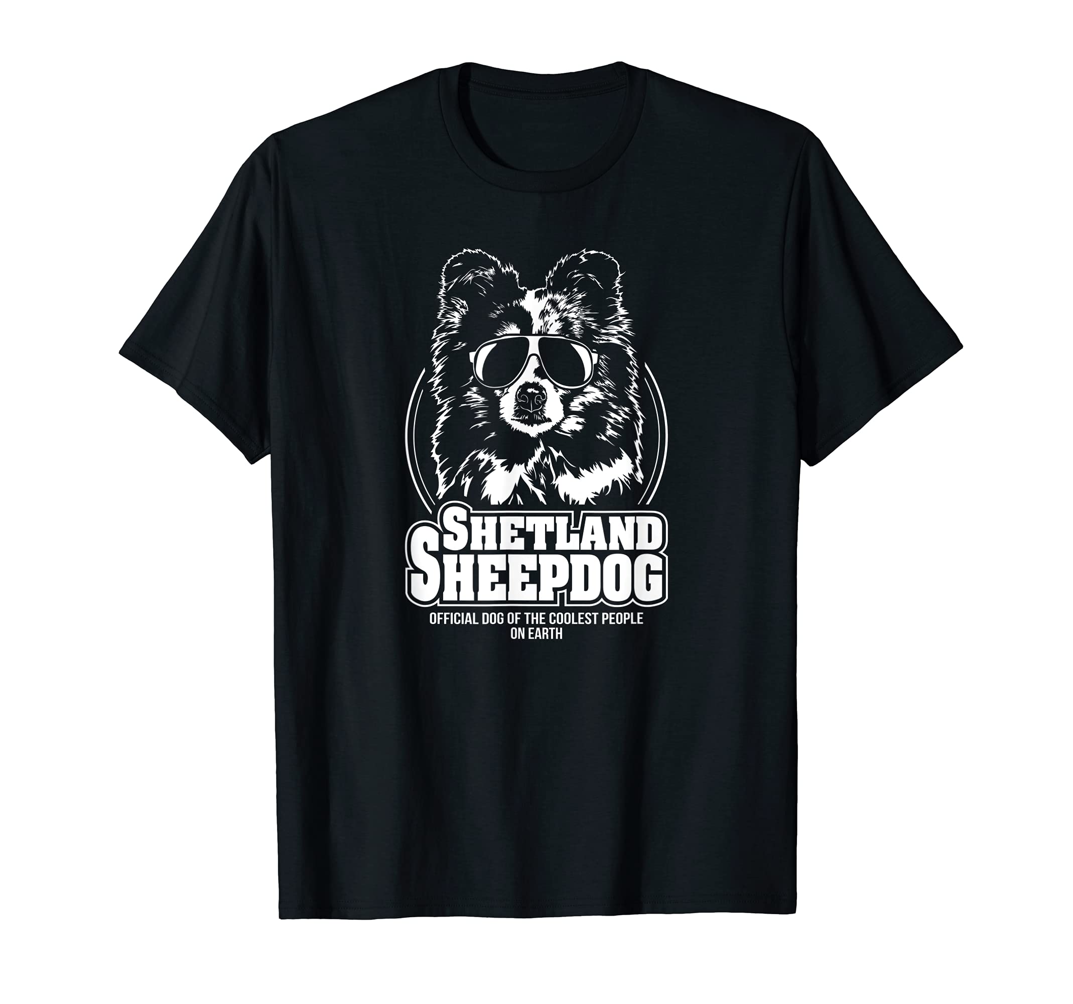 Funny Proud Shetland Sheepdog coolest people dog saying dog T-Shirt