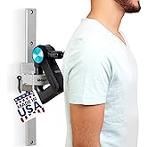 QMount Massage Gun Holder & Wall Mount - Hands-Free for Full Body Muscle Recovery - Fully Adjustable Massage Gun Wall Mount - Heavy Duty Nylon Body, No Slip, Supports Deep Massaging