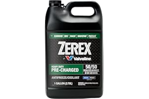 Zerex Pre-Charged Heavy Duty (HD) 50/50 Prediluted Ready-to-Use Antifreeze/Coolant 1 GA