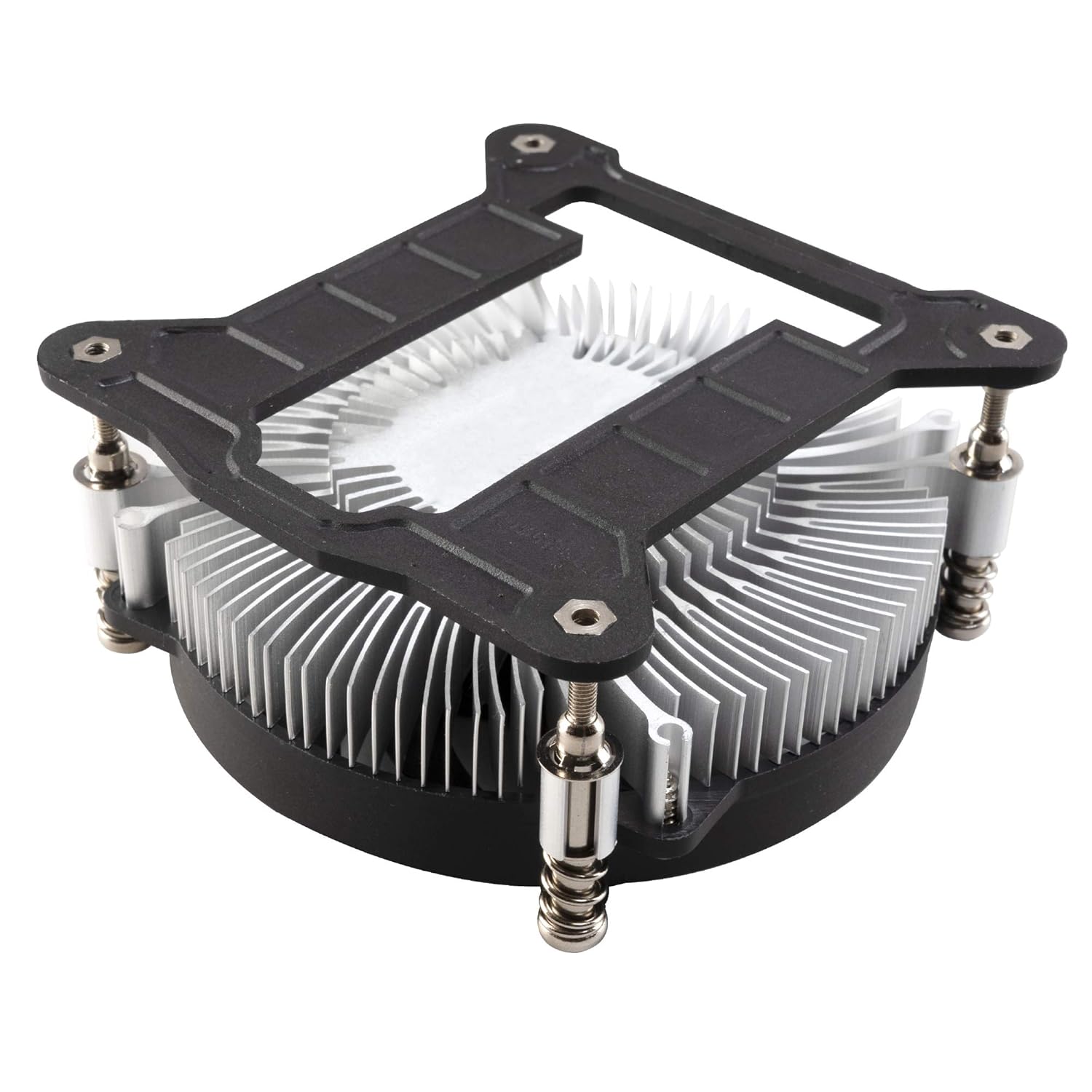 Akasa KS12 Dissipatore CPU A Basso Profilo (31,8 Mm) - PWM, Silenzioso, TDP 65W - Ideale Per Case Mini-ITX E HTPC (AK-CC6308EP01)