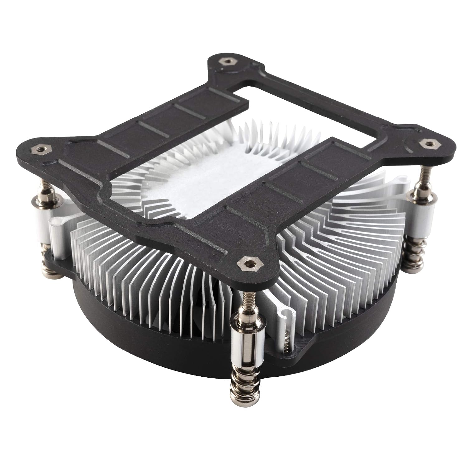 Akasa KS12 Dissipatore CPU A Basso Profilo (31,8 Mm) - PWM, Silenzioso, TDP 65W - Ideale Per Case Mini-ITX E HTPC (AK-CC6308EP01)