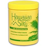 Hawaiian Silky curl reconstructor 20 ounce, Yellow, 20 Ounce
