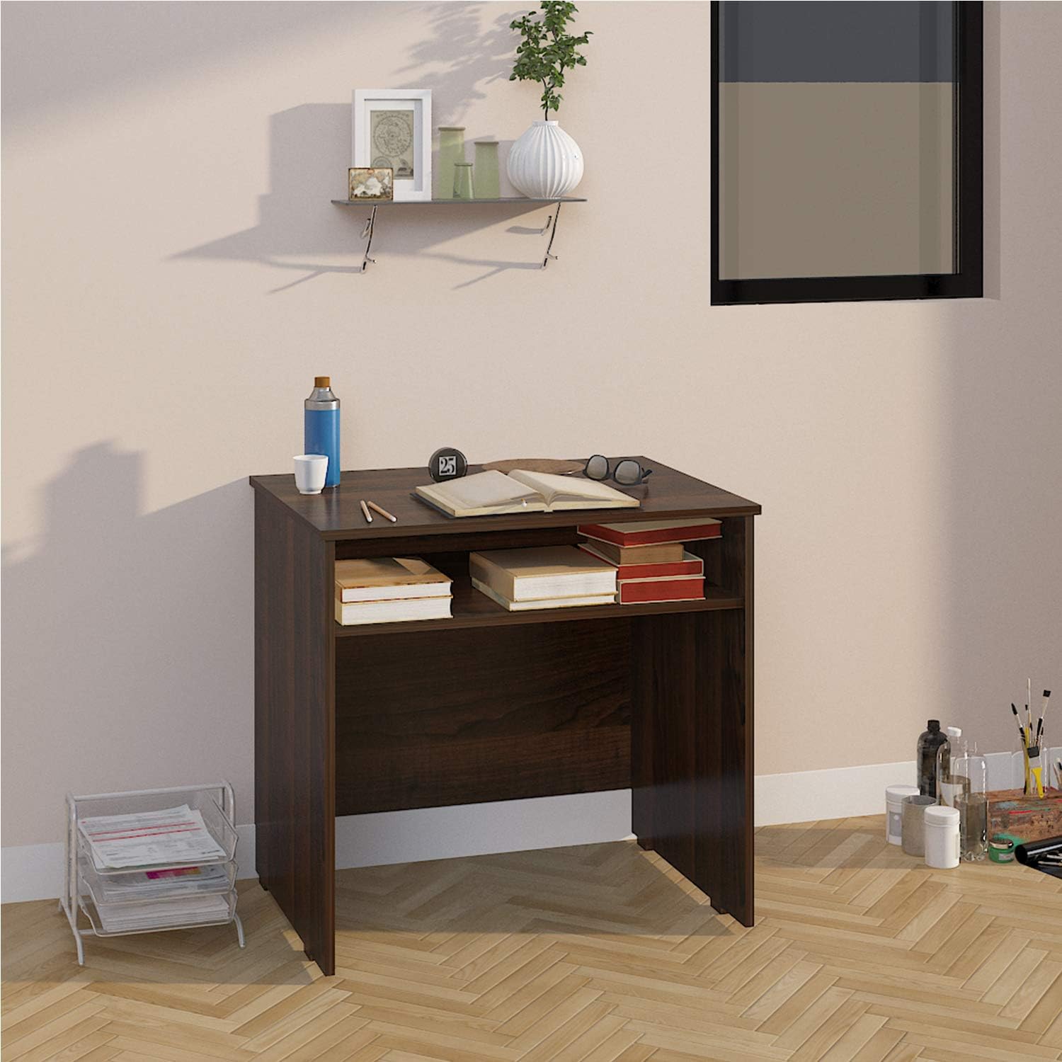 Klaxon Vermont Engineered Wood Study Table, Laptop, Computer Table Desk