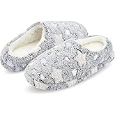 Panda Bros Women's Memory Foam Slippers Comfort Plush Fleece Lined House Shoes for Indoor & Outdoor