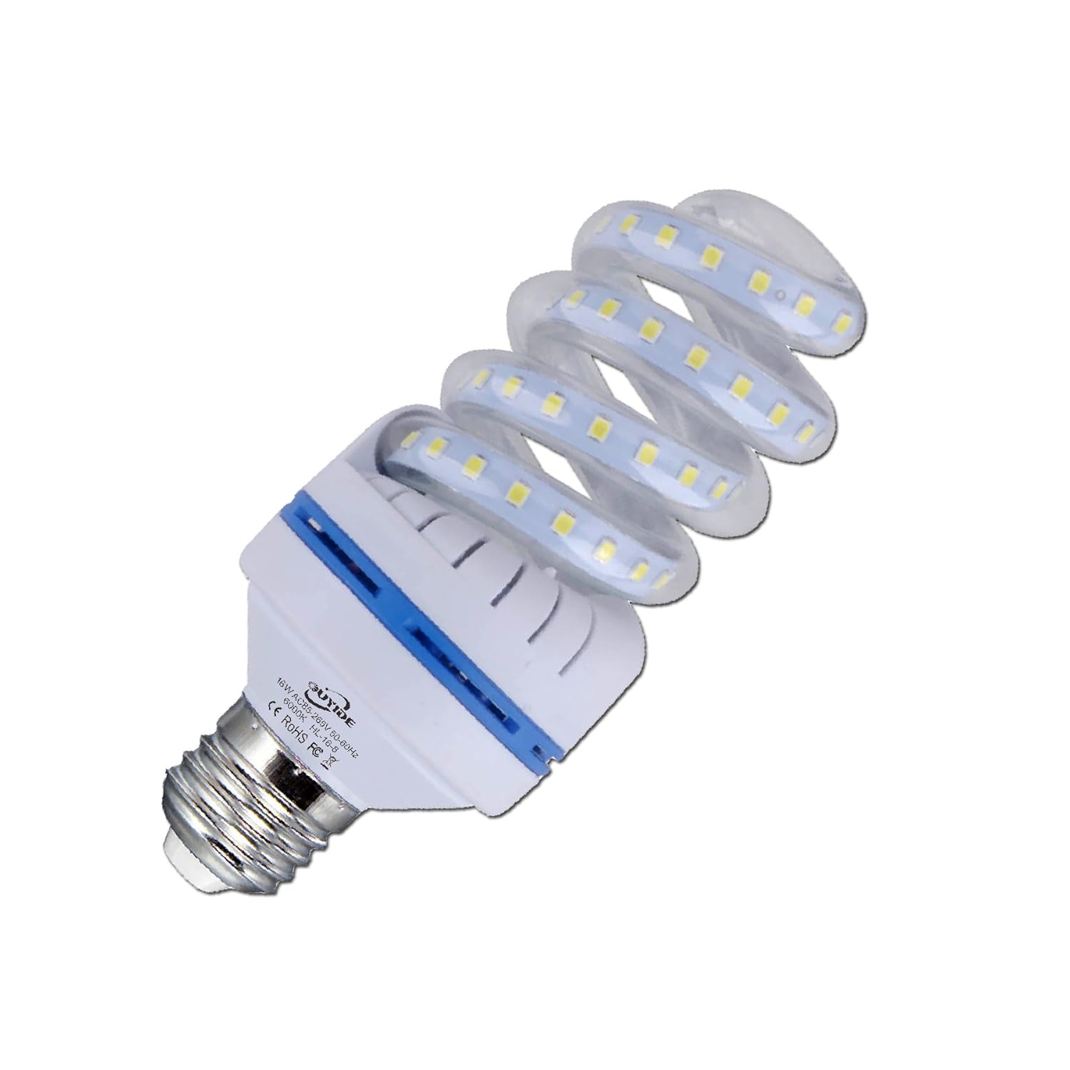 Spiral LED Corn Light Bulbs 150 Watt Equivalent 16W Daylight 6000K E26