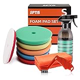 SPTA Polishing Pads, 5Pc 6 Inch 150mm Orbital