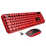 Wireless Keyboard Mouse Combo,2.4GHz Waterproof