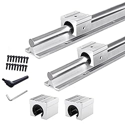 Linear Rail Guide 20mm 2Pcs SBR20-1500mm
