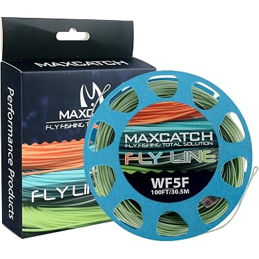 Ligne De Pêche à La Mouche WF3F5F 22,7 M - Charge Profonde Avec Minimum D'Espace, Idéale Pour Gros Poissons
