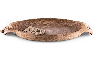 Platter 44 for Outdoors, Hiking, Camping - Brown Color