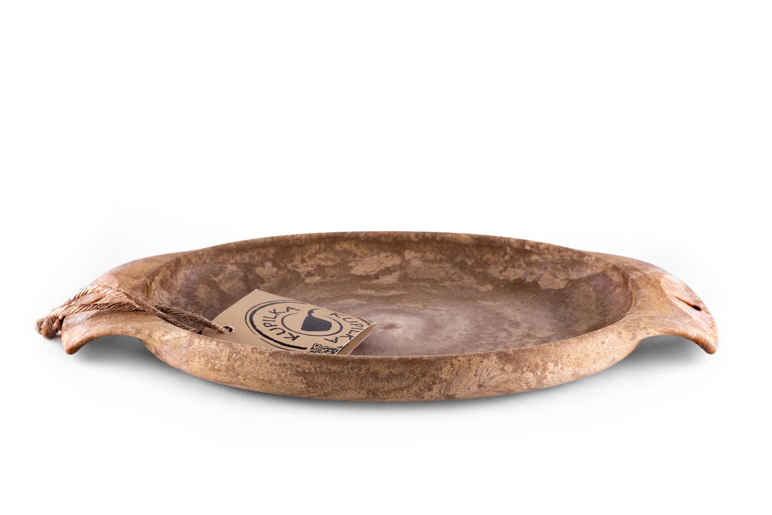 Kupilka Platter 44 for Outdoors, Hiking, Camping - Brown Color