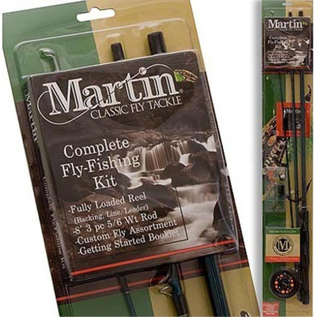MARTIN COMPLETE FLY ROD KIT ZEBMRT56TK6LBP6 Hunting & Fishing Fly