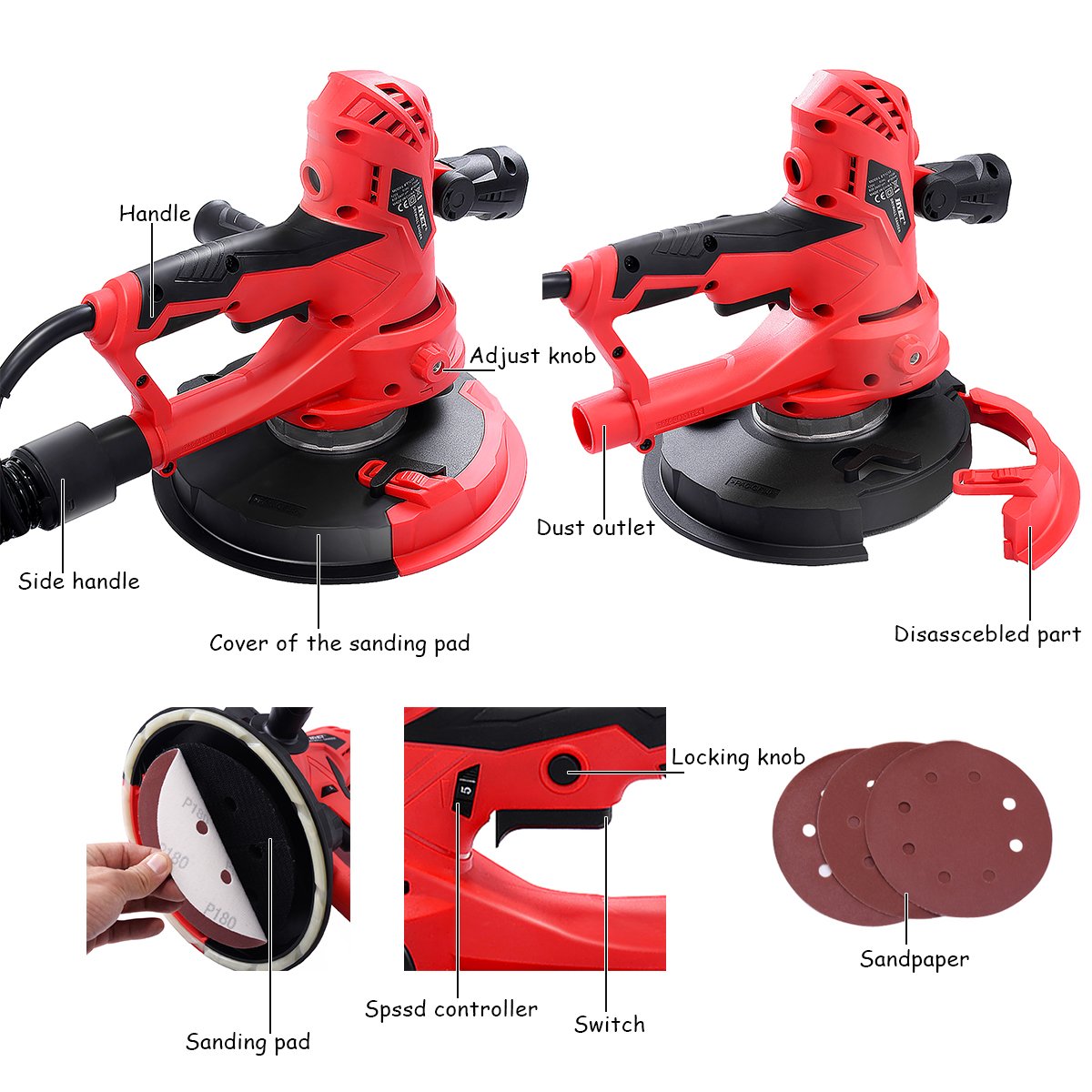 Goplus DS710 Drywall Sanders product image 3