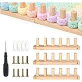 Wooden Chunky Knitting Blanket Loom &ndash; 3-in-1 Adjustable 35in/90cm Loom for Chunky Yarn, Knitting Loom for Blankets, Throws &amp; Big Yarn Projects, DIY Craft Kit for Beginners &amp; Craft Enthusiasts