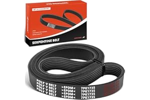 A-Premium 31110RLF003 Engine Serpentine Drive Belt Compatible with Honda CR-V CRV 2002-2006 2.4L & Dodge Ram 1500 2004-2006 8