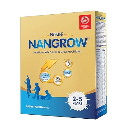 Nestle Nangrow Nutritious Milk Drink (2-5 years), Creamy Vanilla, 400g