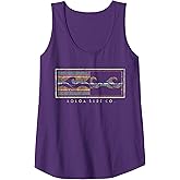 Koloa Surf Mens Three Waves Logo Lightweight, Graphic Tank Top