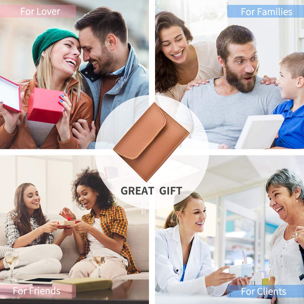 Nail Clippers Set Manicure Pedicure Kit - PWING 16 in 1 Black Manicure Set Professional Pedicure Nail Trimmer Tools, Portable Manicure Grooming Set with Brown Leather Case : Beauty