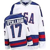 Hockey Jersey of USA 1980 Olympic Team Ice Hockey Jerseys Stitched Letters and Numbers S-XXXL