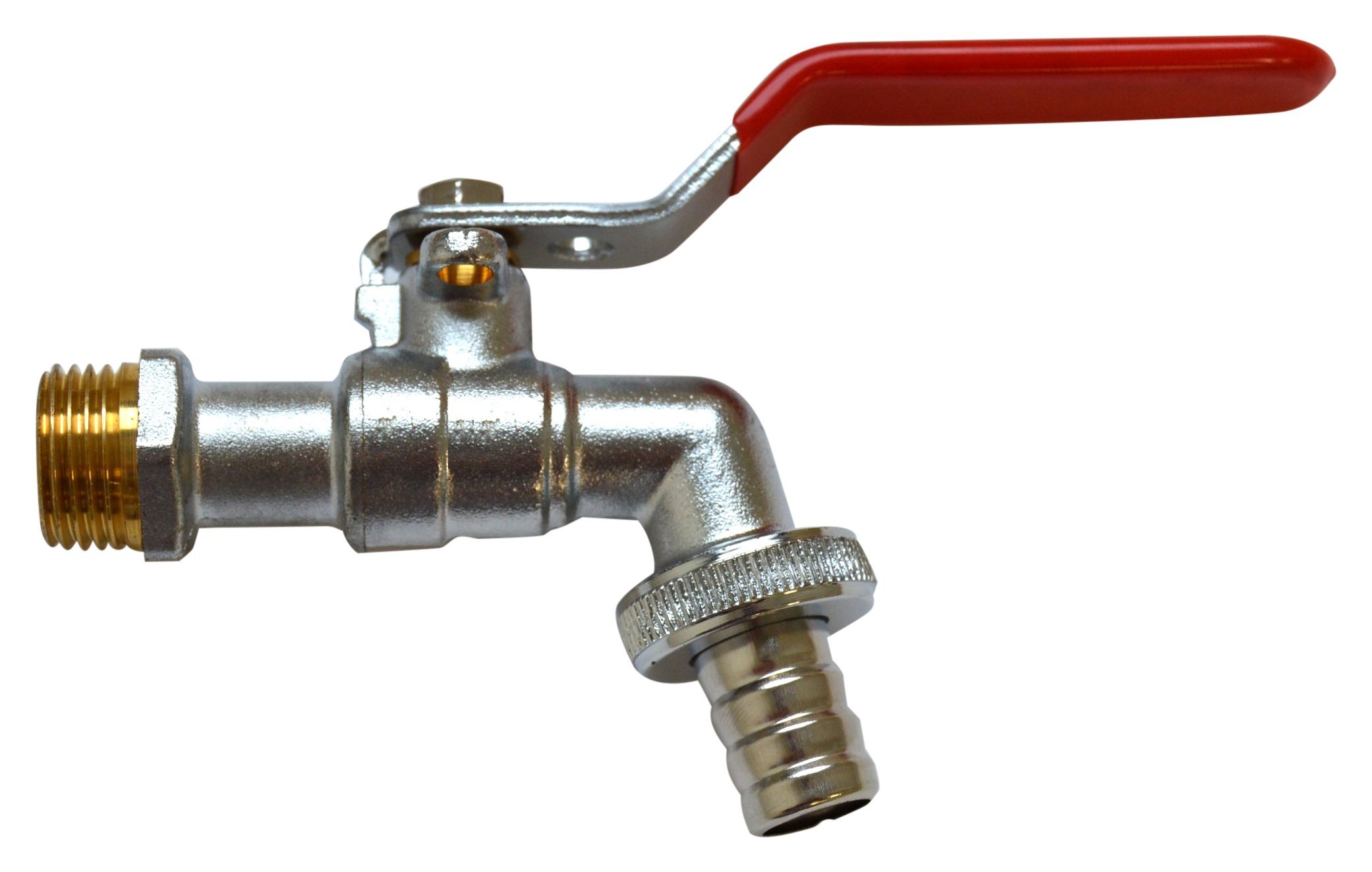 S&M 180064 – Tap Hose 1/2 inch, with socket for padlock, 3/4 inch