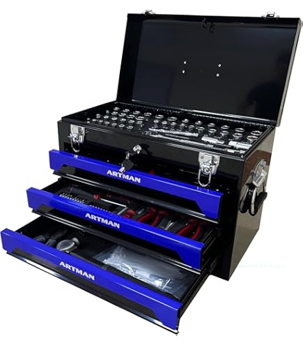 Amazon.com: TUSK Tool Box with Tools EVA Foam Cut Outs and 129