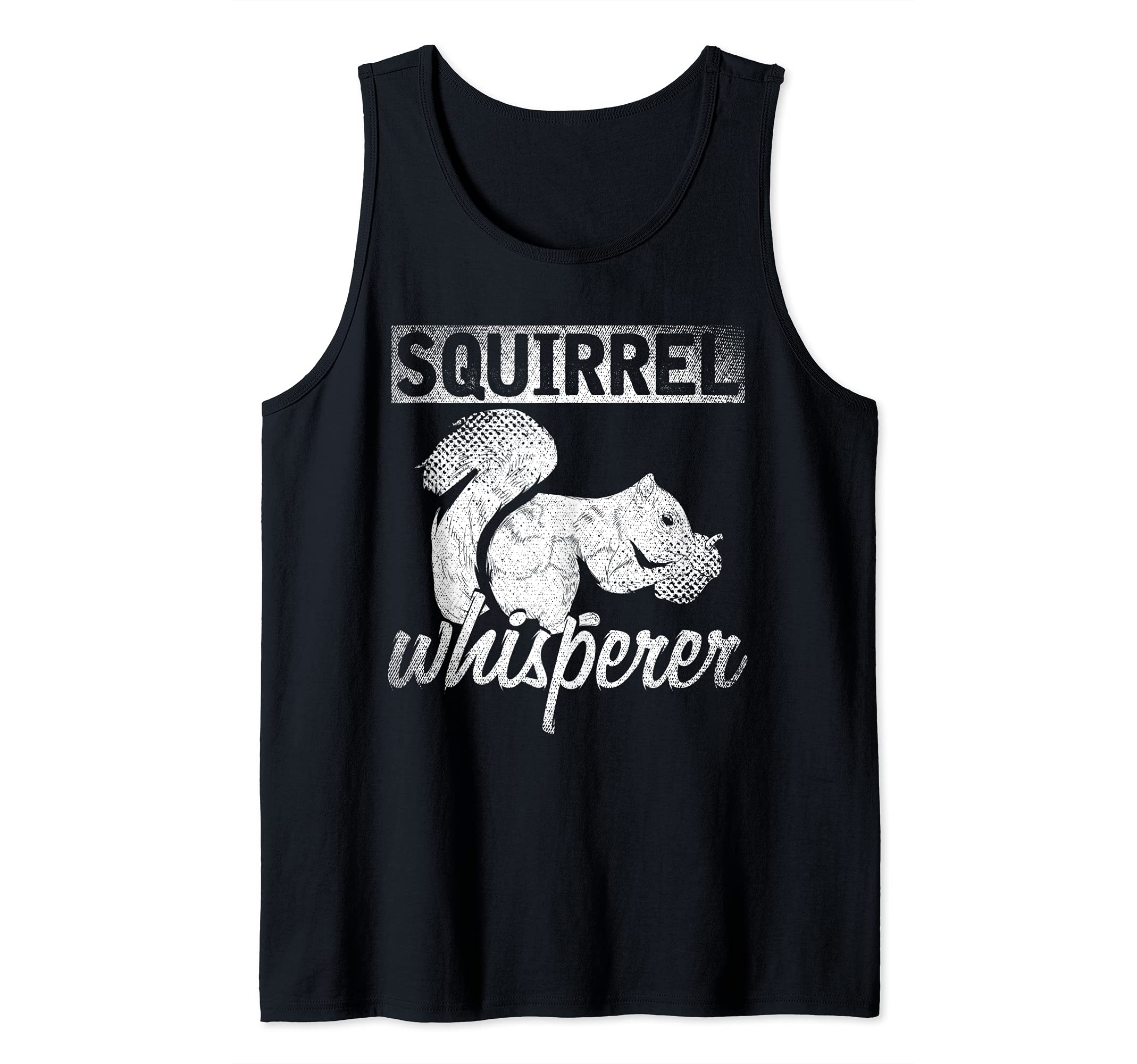 Nature Forest Wildlife Animal Squirrel Whisperer Squirrel Tank Top