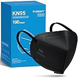 Funight KN95 Face Mask 100 BLACK