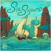 Six Sojourns | Board Game for Family &amp; Friends | Light Strategy | | Red Raven | Expansions Included | High Replayability | Card Game | Arzium | 2-4 Players | Ages 8+