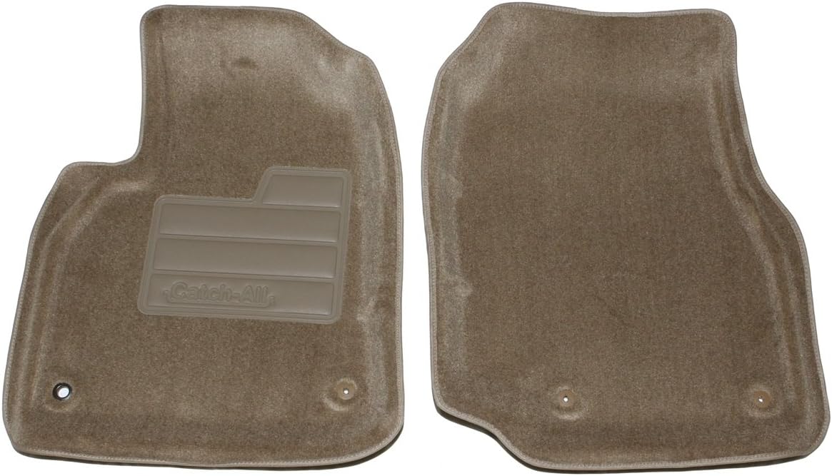 Lund 605447 CatchAll Carpet Beige Front Floor Mat Set of
