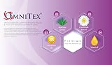 Omnitex Premium Rinse Free Shampoo Cap 5 Pack Microwaveable with Conditioner view 4