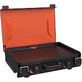 Blackstone&reg; 2363 20" x 14" Camping Griddle | Blackstone&reg; 2363 Portable, Latches, Leveling Feet, Ceramic titanium-coated griddle plate
