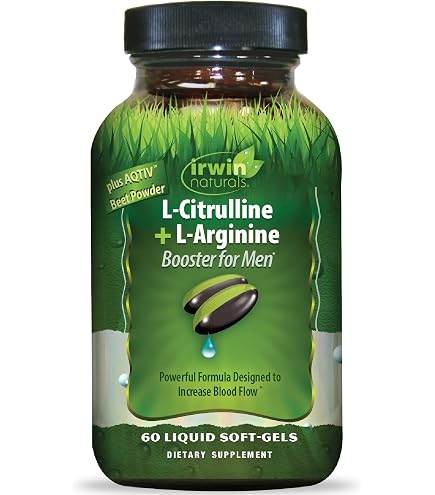 Amazon.com: Irwin Naturals L-Arginine + Horny Goat Weed 75 Sgels