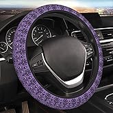 Haunted The Mansion Steering Wheel Cover for Women Men Universal 15 Inch Car Accessories Protector