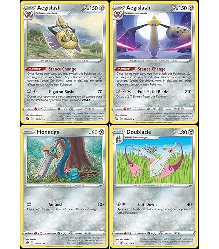 Amazon.com: Aegislash ex - 135/182 - Paradox Rift - Double Rare