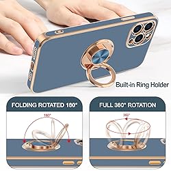 Hython Case for iPhone 12 Pro Max Case with Ring