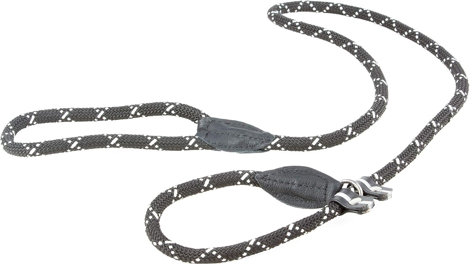 IDC Retriever Leash with Training Collar, 12 mm x 1,2 m, Fluorescent Black - Image 3