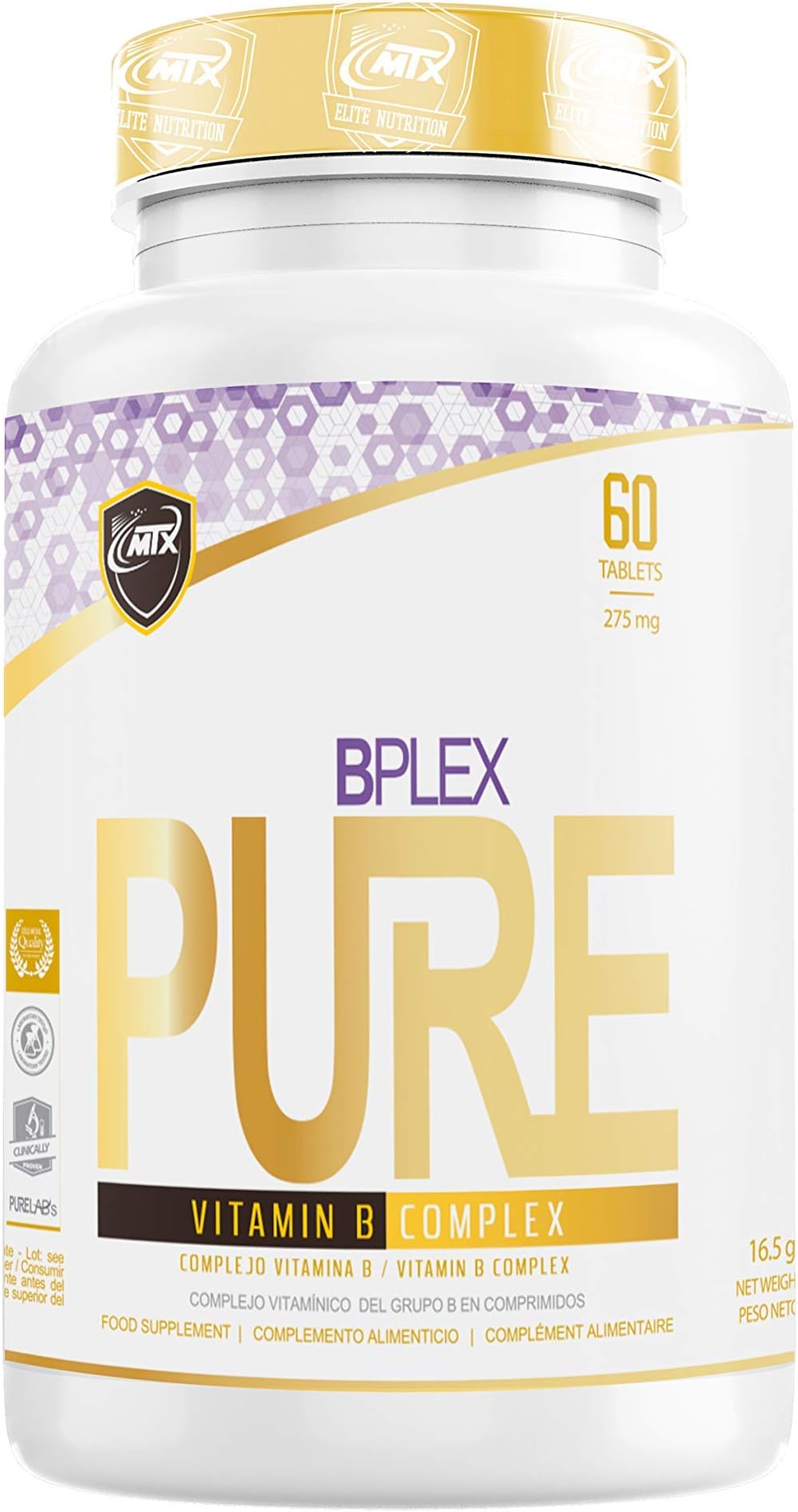 BPLEX Pure is a Dietary Supplement That Contains The Water-Soluble Vitamins of Group B has an Important Role as coenzymes in Various Reactions Related to The Production of Energy