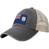 Cute Flag Hat for Men Women Adjustable Flag Baseball Cap Mesh Hat Trucker Hat Outdoor Ball Cap