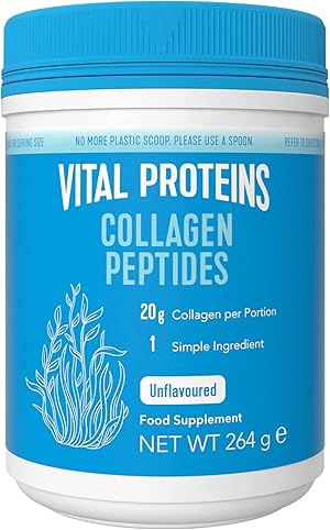 Vital Proteins Collagen Peptides 264g – Reine Kollagen-Peptide – schöne Haut, Haare & Nägel – geschmacksneutral – optimale Löslichkeit – hydrolysiertes Kollagen Typ 1 & 3