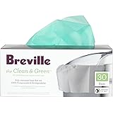 Breville BJE030 Clean and Green Biodegradable Pulp Container Bag for Juicers