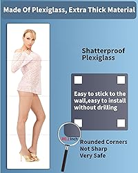 Unbreakable Full Length Mirror for Wall
