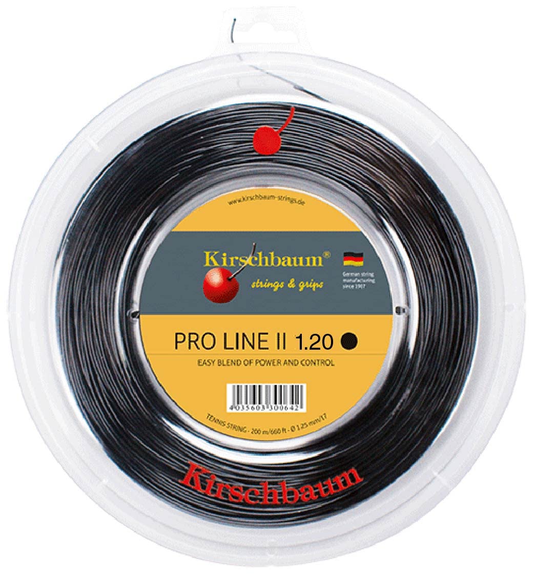 Kirschbaum Pro Line II String Reel - Black, 1.2 mm