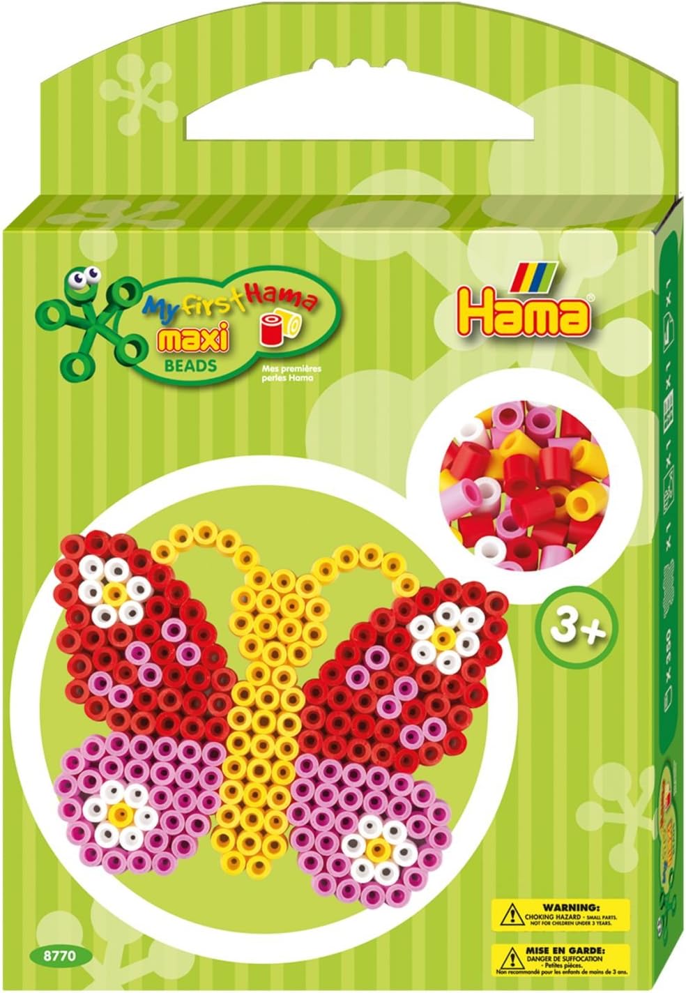 HAMA BEADS Hama Maxi Set Maxi Mariposa: Amazon.es: Juguetes y juegos