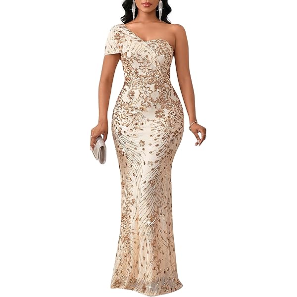 gold or silver shoes with red dress Elegant Ivory Sequin Off Shoulder Embroidered Evening Dress SS622 –  SHARONSAID main image 0