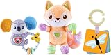 VTech Fox and Friends Gift Set Snuggly Fox Musical Koala Rattle Learning