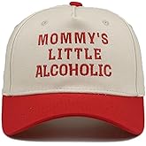 SoGoNati Funny Embroidered Two-Tone Cotton Baseball Cap for Women & Men | Adjustable Unisex Dad Hat