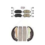 Transit Auto Front Rear Ceramic Disc Brake Pads Kit