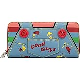 Loungefly Childs Play Chucky Good Guys Doll Cosplay Zip Around Wallet Licensed